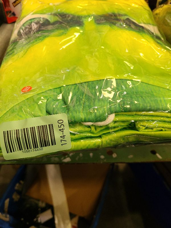 Photo 1 of 
Eloria-3D Printed Christmas Sweaters, Green Fur Monster Hooded Sweaters, Ugly Sweaters XXL 