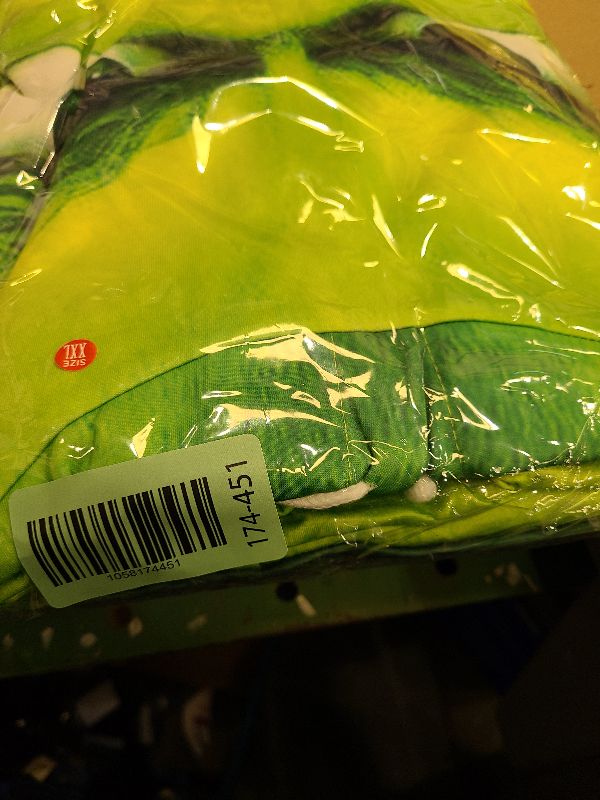 Photo 1 of 
Eloria-3D Printed Christmas Sweaters, Green Fur Monster Hooded Sweaters, Ugly Sweaters XXL 