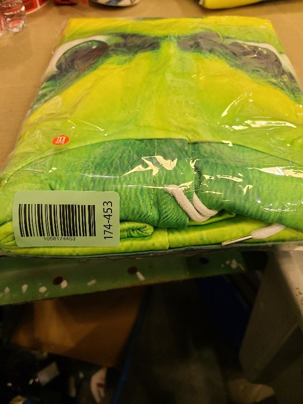 Photo 1 of
Eloria-3D Printed Christmas Sweaters, Green Fur Monster Hooded Sweaters, Ugly Sweaters XXL