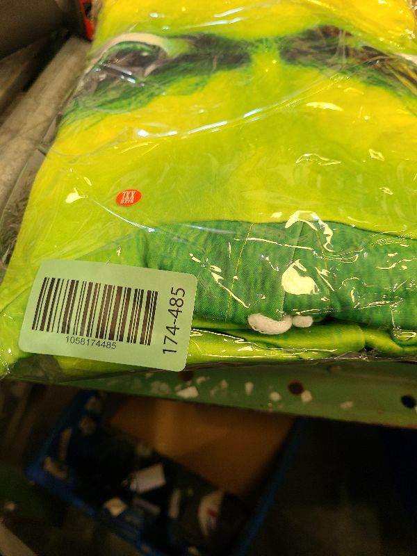 Photo 1 of 
Eloria-3D Printed Christmas Sweaters, Green Fur Monster Hooded Sweaters, Ugly Sweaters XXL 