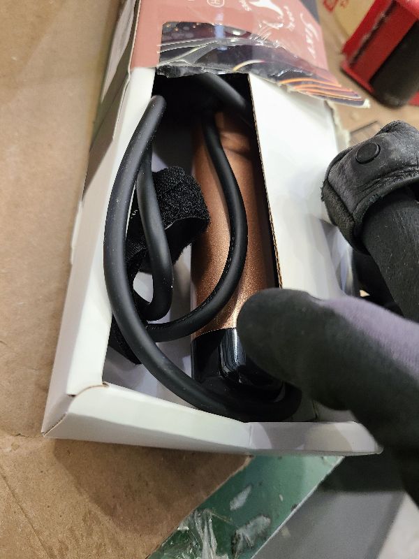 Photo 1 of 1 1/4 Inch Curling Wand Ceramic Long Barrel,1.25 Inch Curling Wand Iron for Long Hair,Dual Voltage Hair Curling Wand