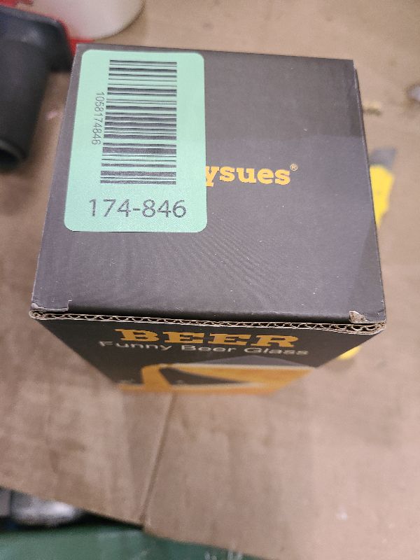 Photo 1 of 15oz IPA A Lot When I Drink Glass, Gift for Lovers Men Women Dad Boyfriend Hubby Friends Uncle Brother, Novelty Beer Pint Glasses for Christmas Birthday Retirement