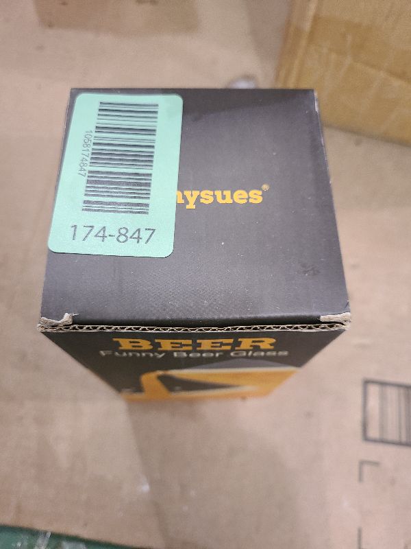 Photo 1 of 15oz IPA A Lot When I Drink Glass, Gift for Lovers Men Women Dad Boyfriend Hubby Friends Uncle Brother, Novelty Beer Pint Glasses for Christmas Birthday Retirement