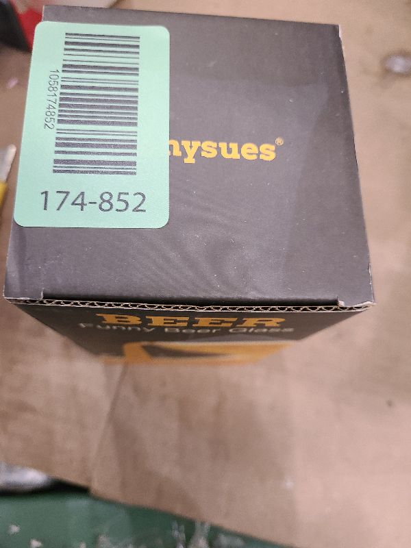 Photo 1 of 15oz IPA A Lot When I Drink Glass, Gift for Lovers Men Women Dad Boyfriend Hubby Friends Uncle Brother, Novelty Beer Pint Glasses for Christmas Birthday Retirement