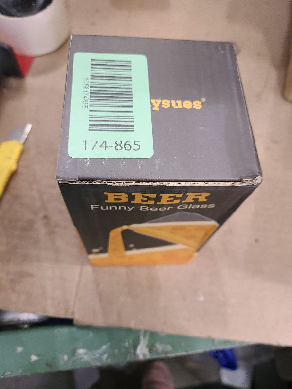 Photo 1 of 15oz IPA A Lot When I Drink Glass, Gift for Lovers Men Women Dad Boyfriend Hubby Friends Uncle Brother, Novelty Beer Pint Glasses for Christmas Birthday Retirement