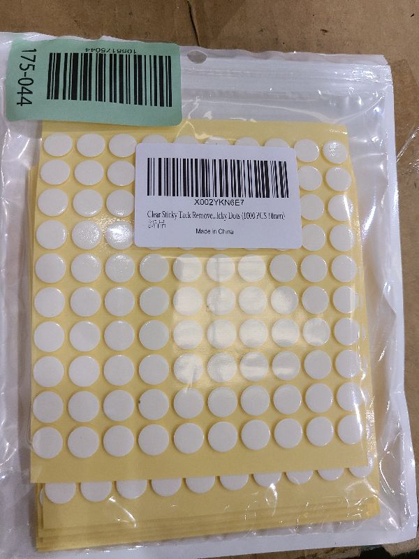 Photo 1 of 1000pcs Double-Sided Putty for Wall Hanging Removable Adhesive Stickers for Posters Easy to Use Wall Adhesive Damage Tacky Putty 