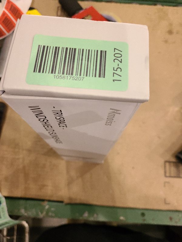 Photo 1 of [2025 Upgrade] Nmoiss Windshield Sun Shade Umbrella - [Vinyl Coating Heat Shield] Protect Car from Sun Rays & Heat Damage Keep Cool and Protect Interior, Spring Structure Edge Medium 56" L x 31" W