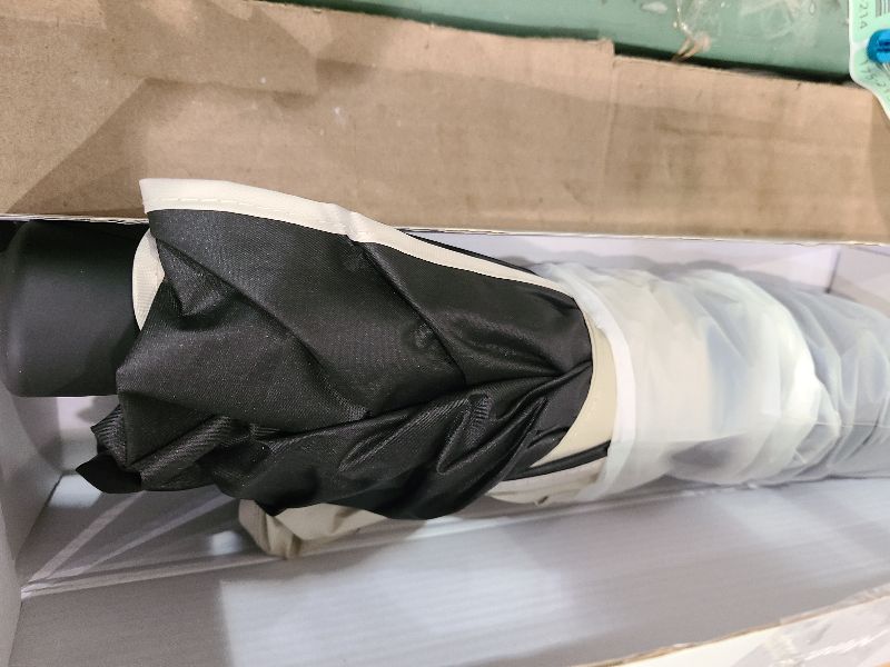 Photo 1 of [2025 Upgrade] Nmoiss Windshield Sun Shade Umbrella - [Vinyl Coating Heat Shield] Protect Car from Sun Rays & Heat Damage Keep Cool and Protect Interior, Spring Structure Edge Medium 56" L x 31" W