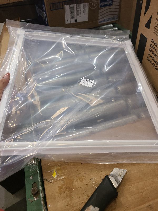 Photo 1 of 241969501 Shelf Frame without Glass Refrigerator, Refrigerator Compatible with Frigidaire Shelf Replacement Refrigerator Crisper Drawer Pan Cover Parts LFSS2612TF0, FGHS2631PF4A, FFSS2615TS0 Shelves