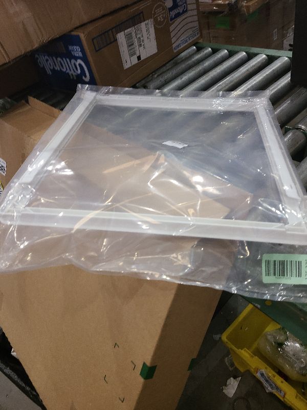 Photo 1 of 241969501 Shelf Frame without Glass Refrigerator, Refrigerator Compatible with Frigidaire Shelf Replacement Refrigerator Crisper Drawer Pan Cover Parts LFSS2612TF0, FGHS2631PF4A, FFSS2615TS0 Shelves