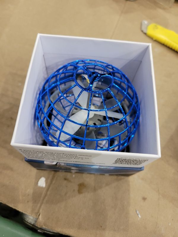 Photo 1 of 2025 AI Flying Orb Ball Toy, Cosmic Globe Boomerang Hover Ball Galactic Fidget Spinner, Cool Stuff Toys for 6 7 8 9 10 11 12+ Year Old Boys Girls Teens Indoor Outdoor Toys(Blue)