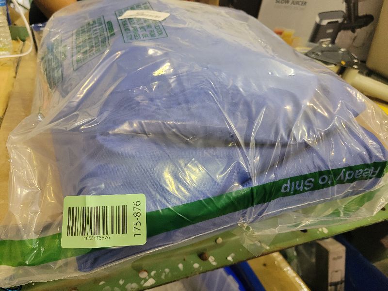 Photo 1 of 10x10ft Replacement Canopy Top with Air Vent, Waterproof & UV Protection Canopy Tent Top Cover for Straight Leg Canopy Frame - for Outdoor, Patio, Event, Trade Show (Blue, 10x10ft)