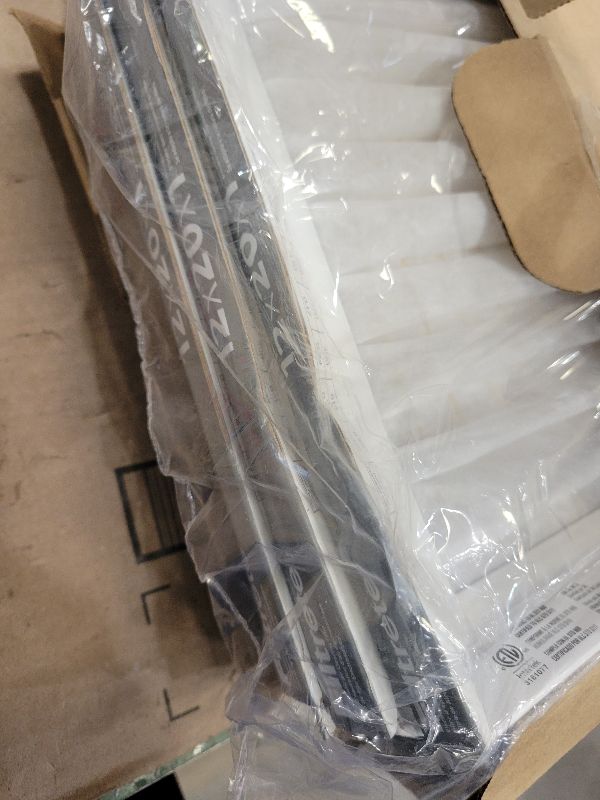 Photo 1 of 12x20x1 Air Filter, 3M MERV 1 HVAC AC Furnace Filter Replacement, 6-Pack (Actual Size 11.81x19.81x0.88 in)