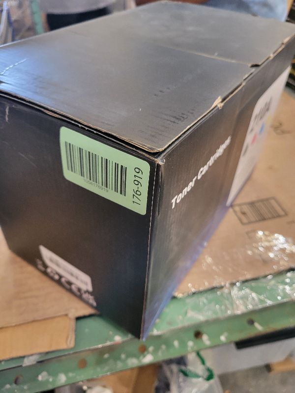 Photo 1 of 210A Toner Cartridge Compatible for HP 210A 210 210X Toner Cartridges Replacement for HP Color Laser Jet Pro MFP 4301fdn Pro 4201dw 4201dn W2100X W2100A Printer Black Cyan Magenta Yellow 4 Pack