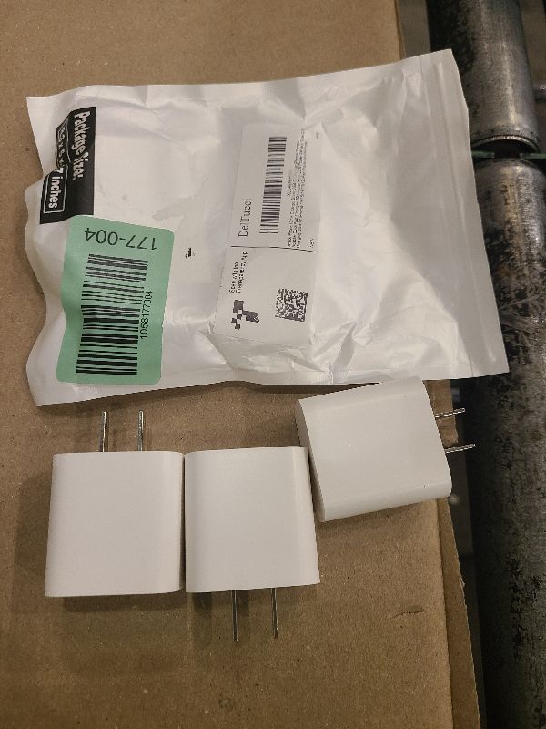 Photo 1 of 3Pack iPhone 16/15 Charge Block,USB C Charger,i Phone Charger Adapter Quick Fast Charger Adapter Plug 20W Power Delivery Type C Fast Charging Block for iPhone 16/15/14/13/12,iPad Pro/Air/Mini/AirPods