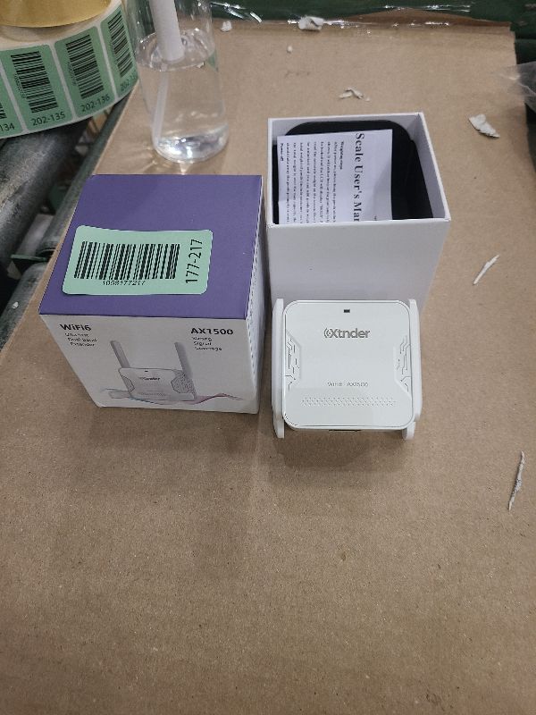 Photo 1 of 2025 AX1500 WiFi Extender Signal Booster Long Range, Covers 13,000 Sq.Ft & 100+ Devices, 1500Mbps Dual-Band 5.8GHz & 2.4GHz WiFi Extender with Ethernet Port, No Dead Zones & Lag, Secure WiFi Booster