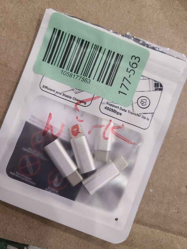 Photo 1 of ????? ???????? Lightning to USB C Adapter for iPhone 16/15 Pro Max/Plus,Samsung S25,iPad,Serial Adapters,Charging & Data Sync ONLY,Type C Charger Connector,for iPhone 16/15 Charger