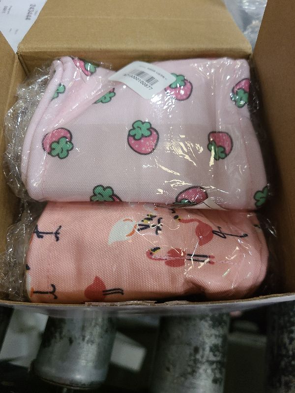 Photo 1 of 2 Pcs Dog Cooling Bandana Collar Cooling Pet Scarf with 10 Recyclable Ice Packs Adjustable Dog Neck Wrap for Summer Hot Weather Medium Dogs and Cats