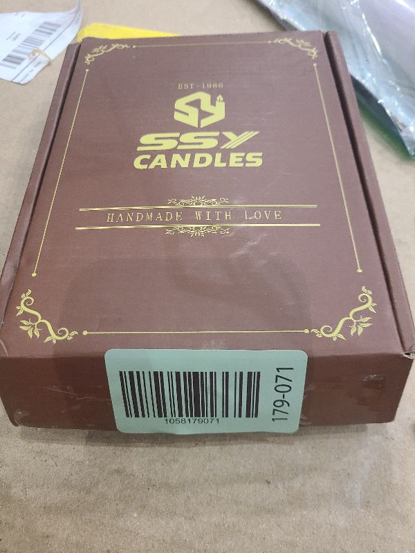 Photo 1 of 4 Pack Taper Candles Blue Tapered Candles 7 Inch Smokeless Candle Unscented Short Candlesticks Ideal for Weddings Dinner Parties Home Decor