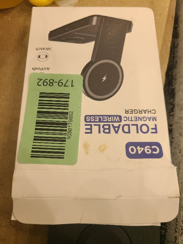 Photo 1 of 3 in 1 Magnetic Wireless for iPhone Charging Station: Foldable Portable Charger for iPhone 16-12 Pro Max & Apple Watch & AirPods, for Apple Multiple Devices Charger for Home,Office&Travel