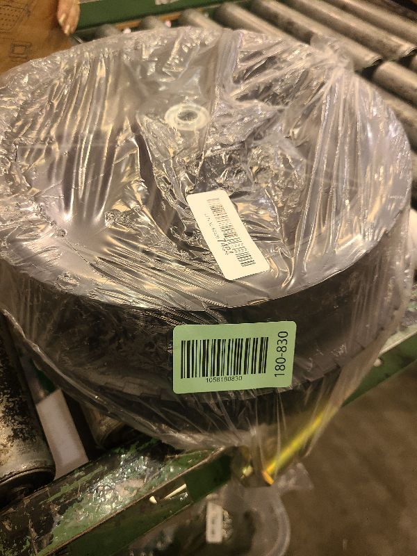 Photo 1 of 12 x 1.75 Inches Lawn Mower Wheels – Heavy-Duty Spoked Plastic Wheel with Diamond Tread For Push Mowers, Garden Carts, Hand Trucks, Pressure Washer and More (1/2-Inch Bore), 2 Pack