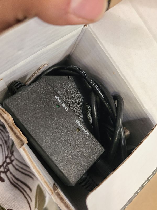 Photo 1 of 2025 Antenna for Smart TV for Local Channels,TV Antenna Indoor for Long Range Reception, Digital Antenna for Easy Installation and All Smart/Old TVs, Supports 4K 1080P HD VHF UHF