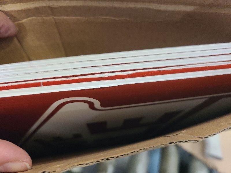 Photo 1 of [5 Pack] Estate Sale Signs Set - 16 x 12 Inch Double-Sided Yard Signs With Arrows and Metal H Stakes - Property Sale Directional Signs - Weather-Proof