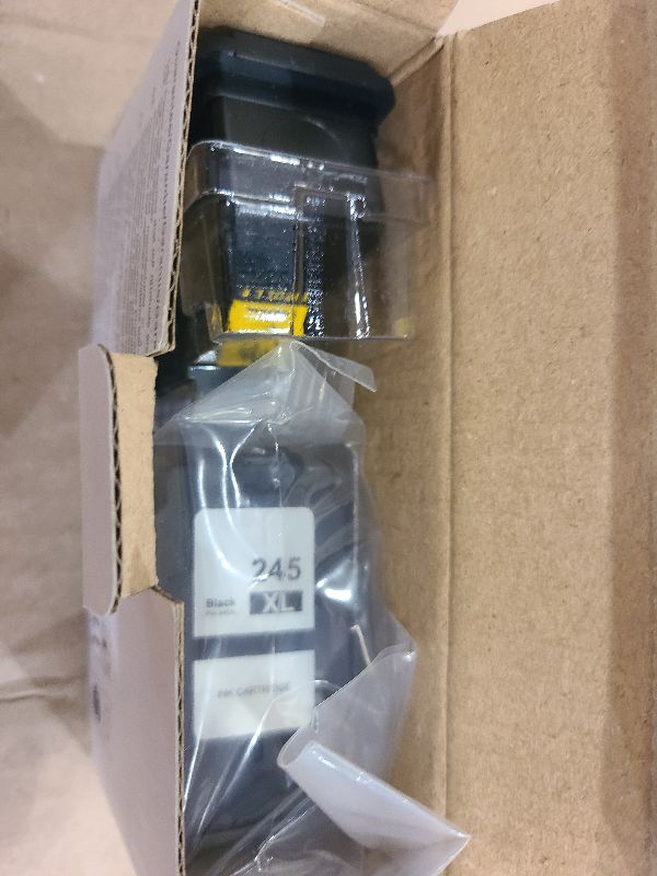 Photo 1 of 245XL Ink Cartridges Replacement for Canon 245XL Black Ink Cartridges 245 XL 245XL PG-245XL High Yield Compatible with Pixma TR4520 MG2522 MX492 MX490 TR4500 Printer 245XL Black Ink