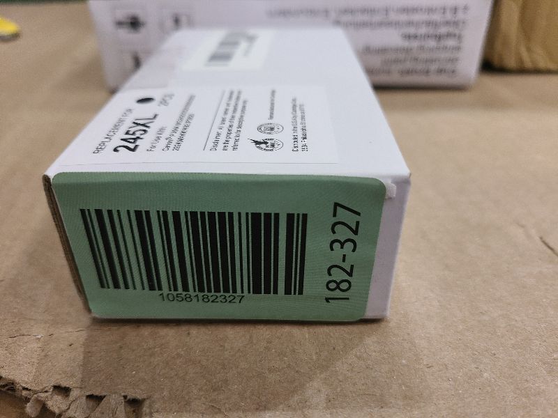 Photo 1 of 245XL Ink Cartridges Replacement for Canon 245XL Black Ink Cartridges 245 XL 245XL PG-245XL High Yield Compatible with Pixma TR4520 MG2522 MX492 MX490 TR4500 Printer 245XL Black Ink