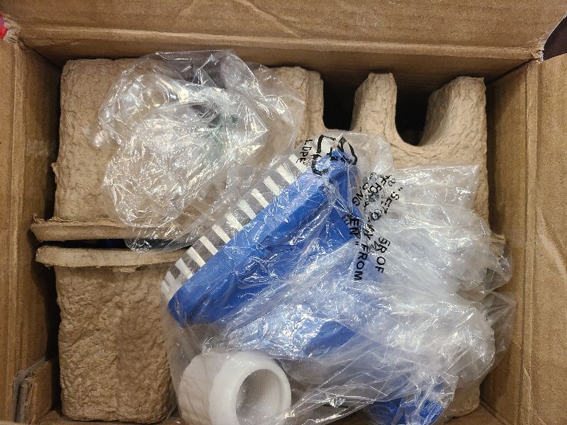 Photo 1 of 2025 Upgraded Handheld Pool Vacuum Cleaner for Above Ground & Inground Pools - Cordless Pool Cleaner w/18.5GPM Suction, Telescoping Pole(20-69in), 2 Brush Heads - Ideal for Spas & Hot Tubs