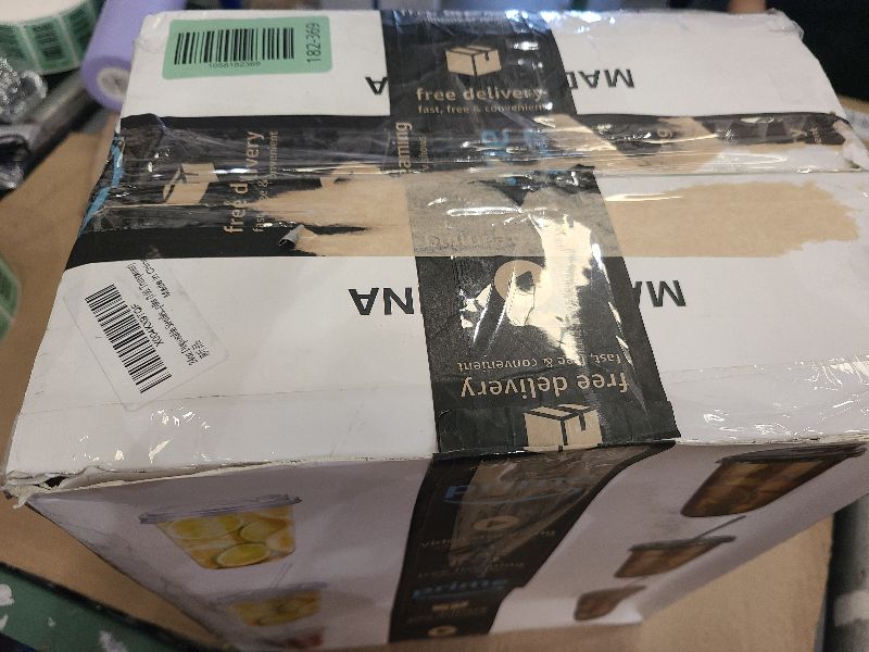 Photo 1 of 24oz Disposable Stemless Glasses With Strawless Sip Lids,PET Disposable Drinking Cups,Clear Plastic Wine Glasses for Parties Birthday,Wedding,Meeting,Christmas Party Supplies (100, Transparent)