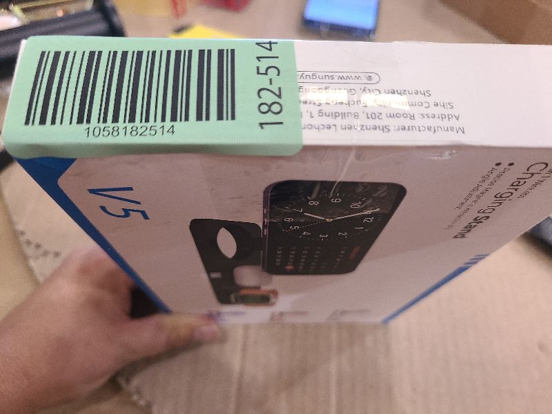 Photo 1 of 3 in 1 Wireless Charging Station for Apple Dvices,15W Fast Magnetic Charger, Foldable Travel Mag-Safe Charger Stand for iPhone 16/15/14/13/12 Pro Max Plus, iWatch S10/Ultra - S2, AirPods 4/Pro/3/2