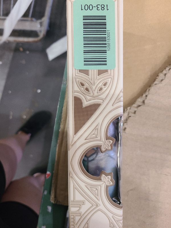 Photo 1 of 3D Stained Glass Window Film, Decorative Window Privacy Film for Bathroom,Front Door,Home, Sun Blocking Heat Control,Static Cling, Blue Tears 23.6inch x 35.4inch