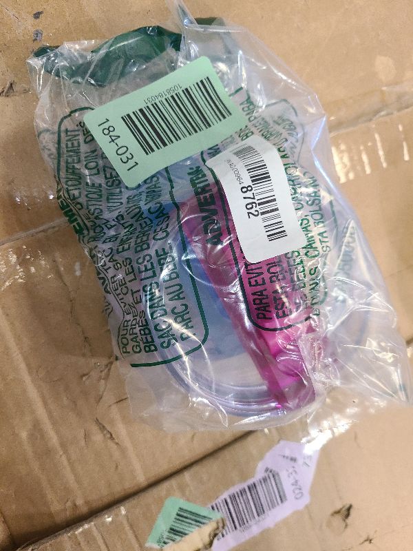 Photo 1 of 2 PCS Spill Proof Tumbler Flip Straw Lid for Stanley Cup 40oz, Replacement Leak Proof Tumbler Lid Fit for Quencher, Reusable Tumbler Cover 40oz Stanley Cup Accessories(Rose Red+Blue)