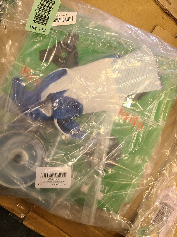 Photo 1 of 10" x 3 Teeth Carbon Steel Brush Cutter Blades & 10" x 80T Carbide Tip Brush Blades with 2 Different Adapter Kits,Premium Stainless Steel Trimmer Head Compatible with Cutter, Trimmer, Weed Eater