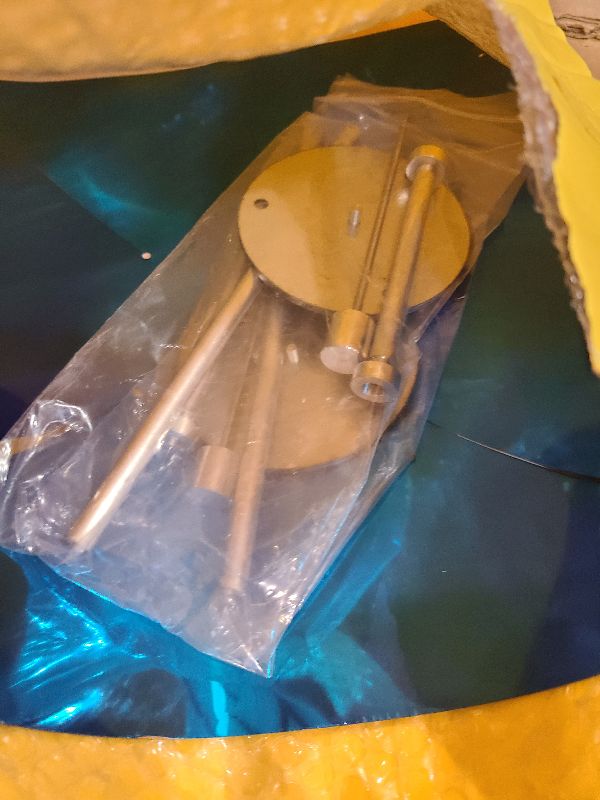 Photo 1 of 2 Pack Reflective Wind Powered Scare Devices, Weatherproof Aluminum Reflective Spinning Deterrent for Outdoor Use Gardens Railings Roofs, Deter Pigeons Sparrows & Woodpeckers