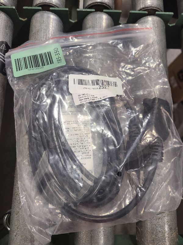 Photo 1 of 16/3 Black Extension Cord 10 FT (2Pack), Indoor Extension Cord for Laptops, Coffee Makers, Office Home Appliances, 3 Prong Resistant Cable Flexible, 13A 125V 1625W ETL Listed