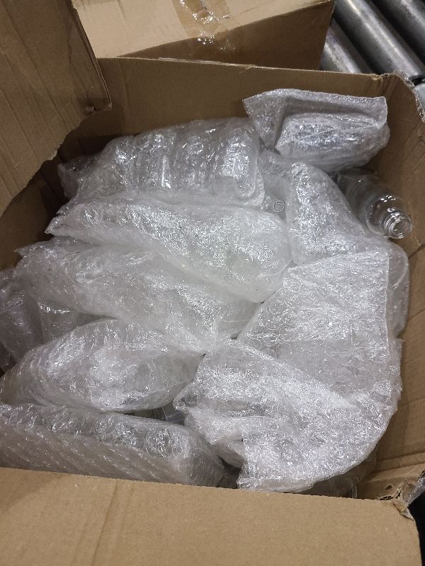 Photo 1 of 100 Pcs 1oz Glass Dropper Bottles Leakproof Glass Bottles with Dropper Empty for Essential Oils Perfumes (Clear)