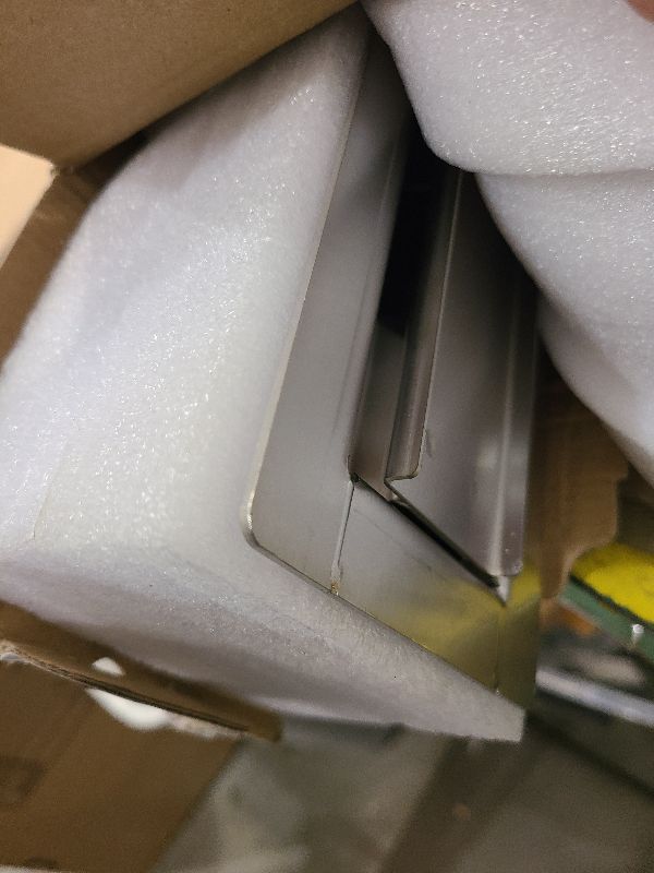 Photo 1 of 24 inch Linear Shower Drain with Tile Insert Grate Cover, Brushed 304 Stainless Steel Bonding Flange Linear Drain, Low Profile Linear Shower Drain with Hair Strainer