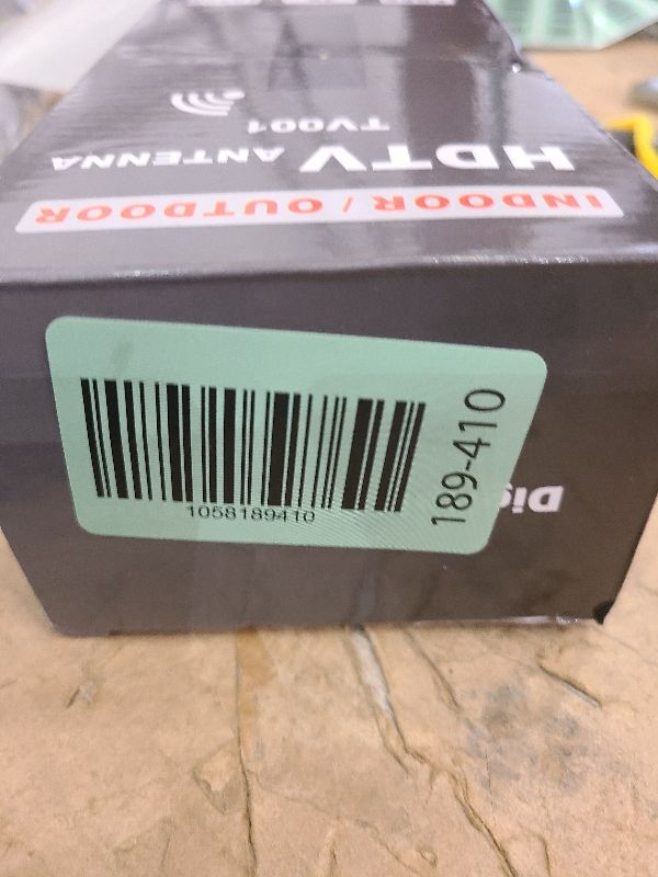 Photo 1 of 2025 Antenna for Smart TV for Local Channels,TV Antenna Indoor for Long Range Reception, Digital Antenna for Easy Installation and All Smart/Old TVs, Supports 4K 1080P HD VHF UHF