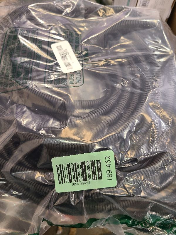 Photo 1 of 120 FT Wire Loom 3/8 Inch, Split Wire Loom Tubing Wire Conduit, Wire Protector Tubing – Black