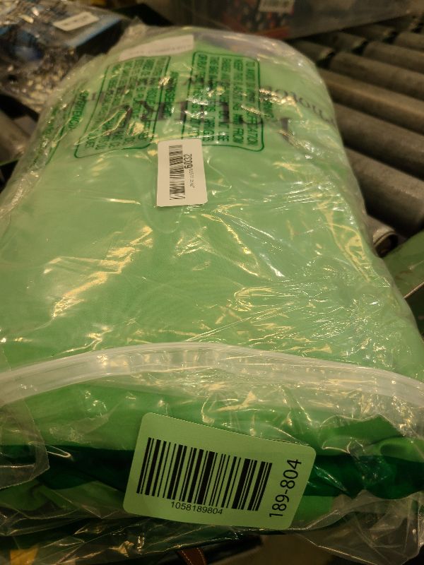 Photo 1 of 10X12ft Green Screen Backdrop for Photography, LCUIRC Chromakey Polyester Collapsible Greenscreen Background for Streaming, Photography, Zoom Meeting, Video Editing, Podcasting