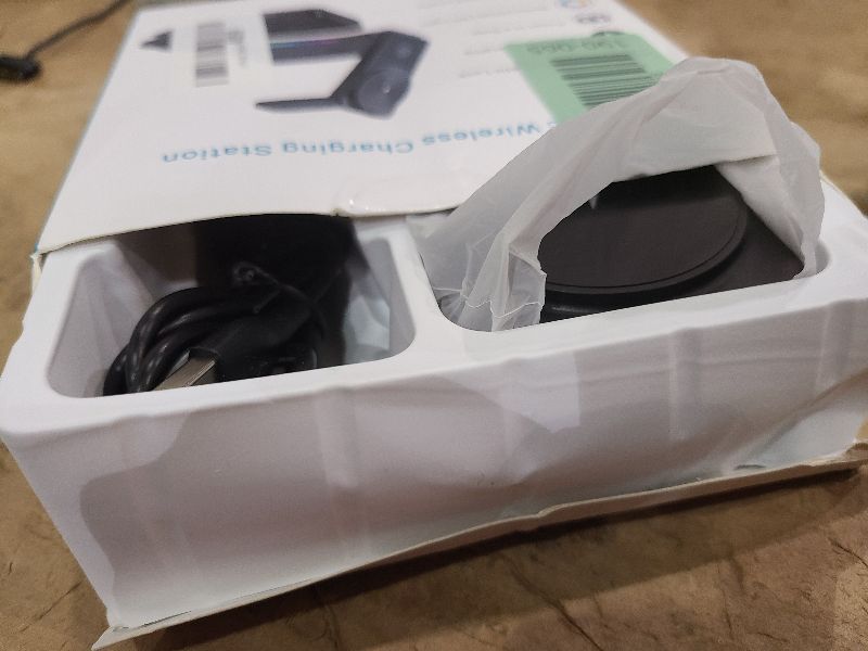 Photo 1 of 3 in 1 Magnetic Wireless Charger for Samsung, Foldable MagSafe Wireless Charging Station for Samsung Galaxy S25 Ultra/Z Fold7/Flip7/S24, Watch Charger for Galaxy Watch Ultra/8/7/Buds (for Travel)