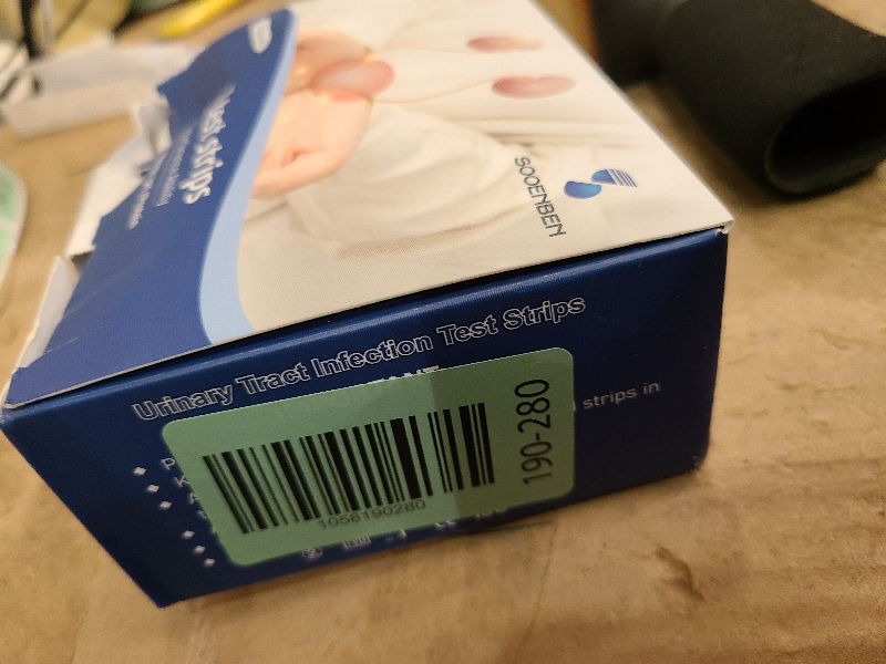 Photo 1 of 4-in-1 UTI Test Strips, 50ct Full Panel Urinary Tract Infection Test Kit at Home for Women Men Kids, Urinalysis Leukocytes, Nitrites, PH, Protein Urine Strip for UTI and Bladder, 50 Strips 50 Cups