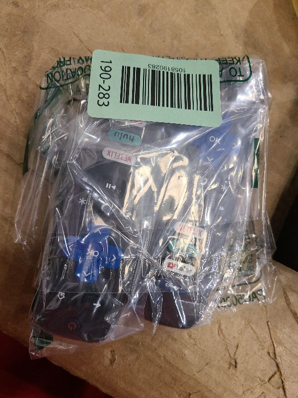 Photo 1 of (Pack of 2) Replacement-Remote-Control for Roku-TV,Compatible for TCL Roku/Hisense Roku/Onn Roku/Philips Roku Smart TVs(Not for Roku Stick and Box)