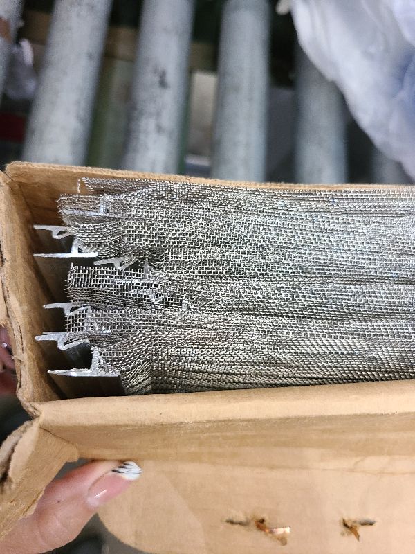 Photo 1 of Raptor Gutter Guard – 48 FT. (Nominal) Contractor Grade Stainless Steel Micro-Mesh Gutter Guard Kit with Screws Included. Fits 5 in. Gutters and Smaller. DIY-Friendly. (5.625 in. x 47.625 in.)