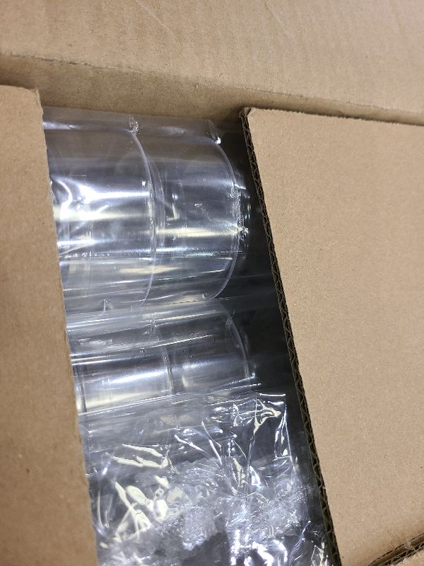 Photo 1 of 160 Packs Dessert Cups with Spoons, 5 OZ Goblet Mini Clear Plastic Dessert Parfait Cup for Party Serving Cups Fruit Ice Cream Mousse Pudding Appetizer Cup Bowl for Birthday,Party,Wedding