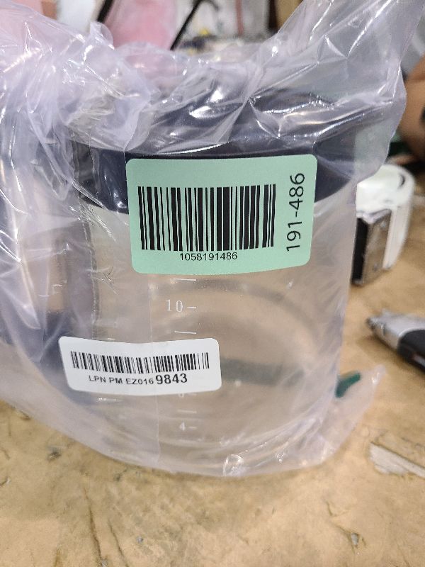 Photo 1 of 12-Cup Replacement Glass Carafe Pot Compatible with Hamilton Coffee Maker Models 46310, 49976, 49966, 49350, 49957, 49954, 49933, 49980A, 49980Z, 49983, 49618, 46300, 49950