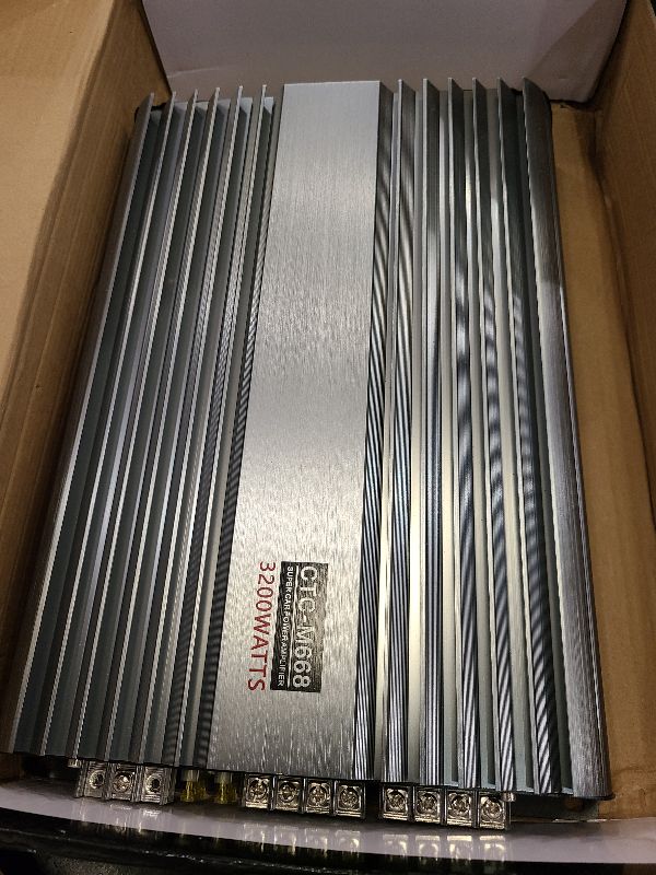 Photo 1 of 3200W 12V 4 Channel Car Amplifier Stereo Power Amp Audio 4CH Bass Sub Woofer