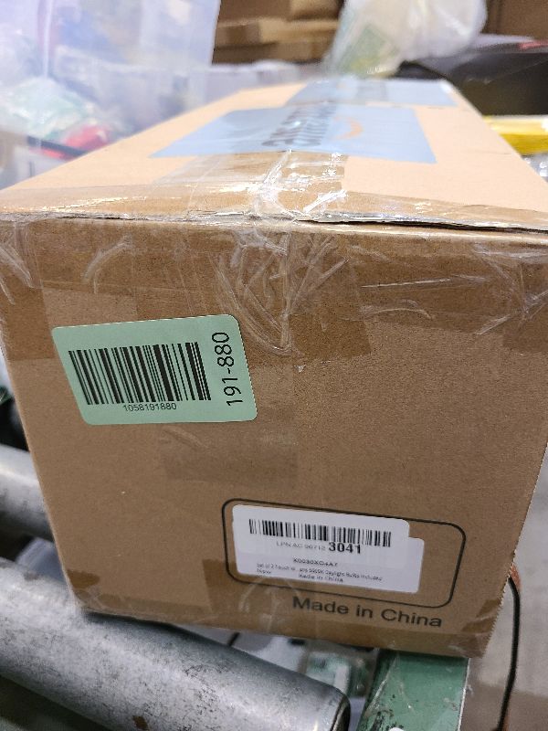 Photo 1 of ???? ??? Set of 2 Touch White Table Lamps with 2 USB Ports & AC Outlet, 3-Way Dimmable Bedside Nightstand Lamps for Bedroom Living Room Nursery , 800 Lumens 5000K Daylight Bulbs Included